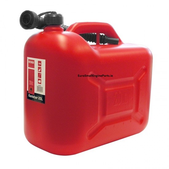 Red Fuel Tank Jerry Can 20 Litre 