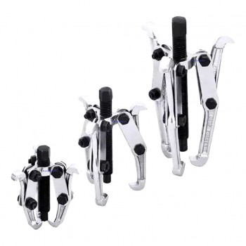 3 Piece Bearing Puller Set Reversible  3 Piece Bearing Puller Set Reversible