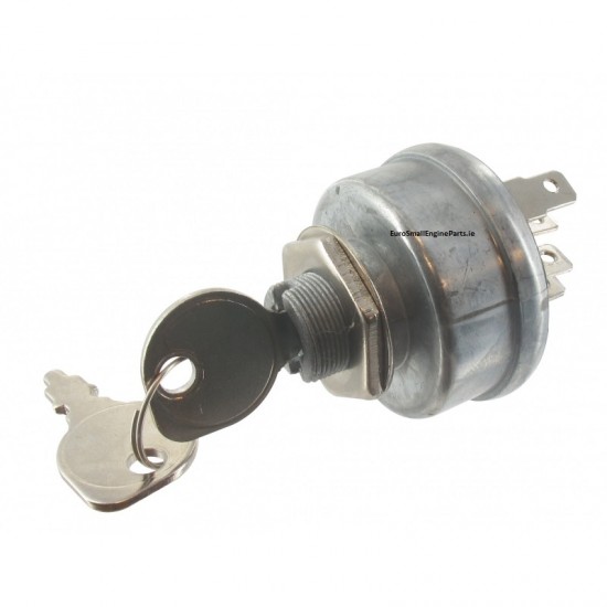 Replacement 6 Spade Terminal Lawnmower Ignition Switch 14615, 73232