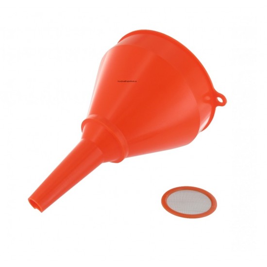 Plastic funnel Ø 145mm with filter