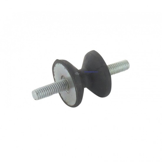 AV rubber universal - Ø: 24mm, L: 20mm, Thread: M6, Length Thread: 10mm