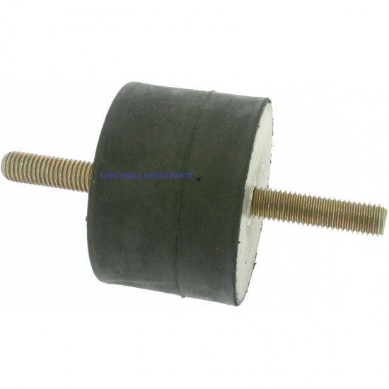 AV rubber universal male/male - Ø: 70mm - Length: 50mm, Thread: M12 - Length Thread: 37mm