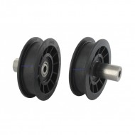 Replacement AYP Husqvarna CTH191 CTH151 CTH141 Jonsered Partner Plastic Tension Pulley 89mm Replacement AYP Husqvarna CTH191 CTH151 CTH141 Jonsered Partner Plastic Tension Pulley 89mm