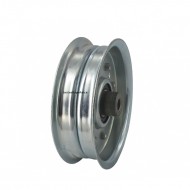 Replacement AYP Husqvarna Flat Idler Pulley for 36" and 42" Metal Tension Pulley 108mm Replacement AYP Husqvarna Flat Idler Pulley for 36" and 42" Metal Tension Pulley 108mm
