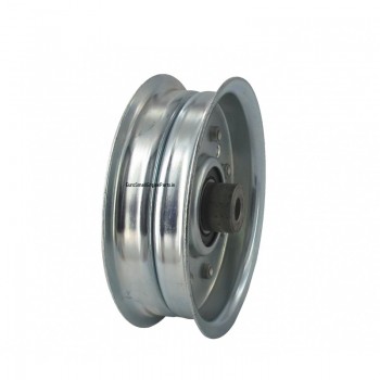 Replacement AYP Husqvarna Flat Idler Pulley for 36" and 42" Metal Tension Pulley 108mm Replacement AYP Husqvarna Flat Idler Pulley for 36" and 42" Metal Tension Pulley 108mm
