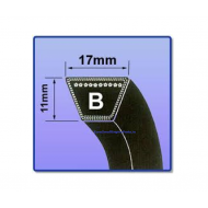 Replacement Castelgarden Honda 122 Engine to Deck Belt & B54 V Section Belt Mitsuboshi Replacement Castelgarden Honda 122 Engine to Deck Belt & B54 V Section Belt Mitsuboshi