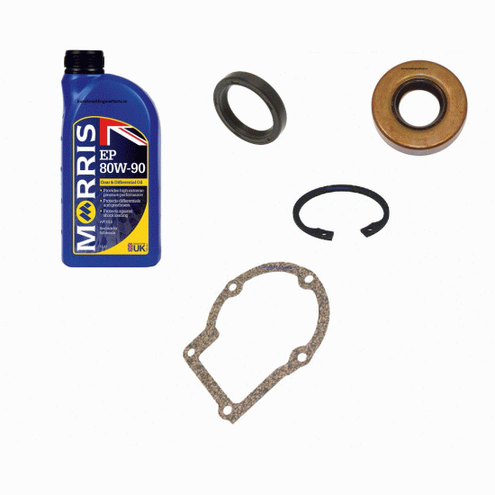 Replacement Belle Minimix Gearbox Oil, Gasket, Oil Seal & Circlip