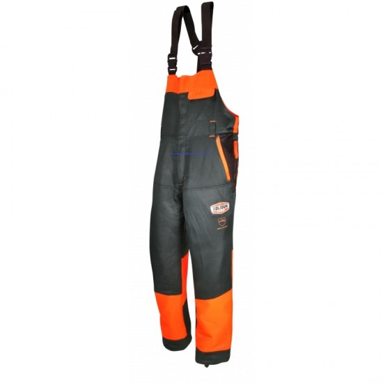Chainsaw Bib / Brace Forestry Overall Protection Size L (UK Waist 36/38 inch app)