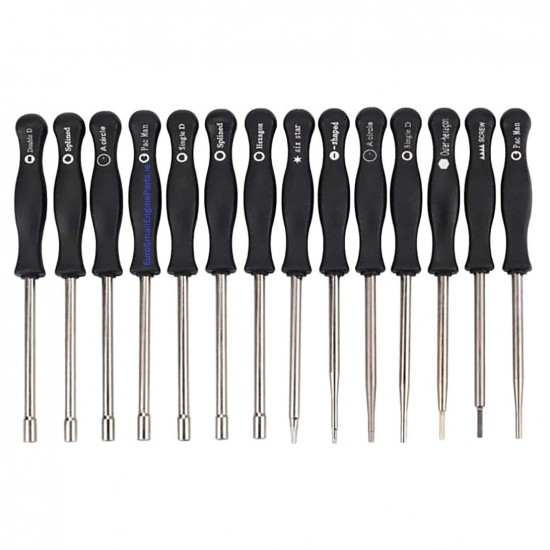 Replacement Carburetor Adjustment Screwdrivers 14 Pieces