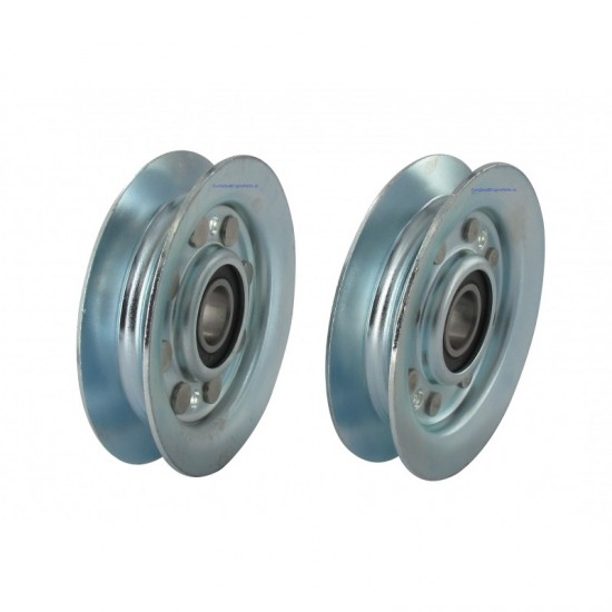 Replacement Castelgarden XDC140HD XDC150HD & 15/30H Tension Pulley 89mm 2013 onwards