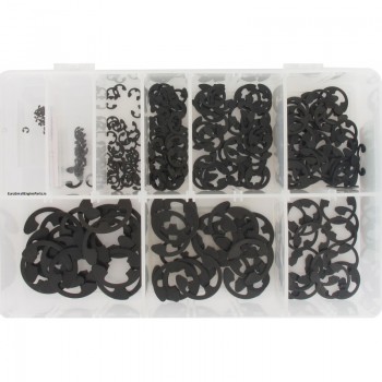 Replacement E Clip Assortment 300 Pieces GE-232 Replacement E Clip Assortment 300 Pieces GE-232