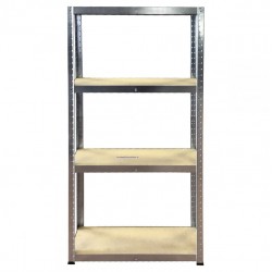 Economy Shelving 1500h x 750w x 300d 4 Level 150kg UDL Grey