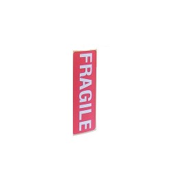 Fragile Warning Label 89mm x 32mm Fragile Warning Label 89mm x 32mm