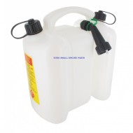 Tecomec Fuel Oil Combi-Can 6 Litres Fuel and 3 Litres Oil  Tecomec Fuel Oil Combi-Can 6 Litres Fuel and 3 Litres Oil