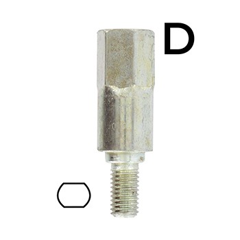Universal Strimmer Gearbox Stihl Profile Adaptor D Universal Strimmer Gearbox Stihl Profile Adaptor D