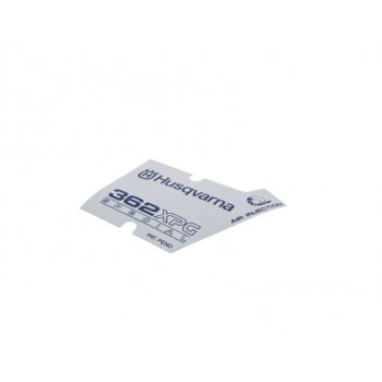 Genuine Husqvarna 362xpg Label Decal Genuine Husqvarna 362xpg Label Decal