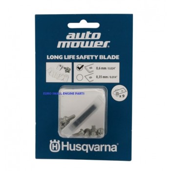 Genuine Husqvarna Automower Long Life Safety Blade Set 9pcs Genuine Husqvarna Automower Long Life Safety Blade Set 9pcs
