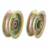 Replacement Husqvarna CTH135 CTH170 YTH150 YTH1542 & Jonsered ICT14 John Deere Deck Metal Tension Pulley 98mm Replacement Husqvarna CTH135 CTH170 YTH150 YTH1542 & Jonsered ICT14 John Deere Deck Metal Tension Pulley 98mm