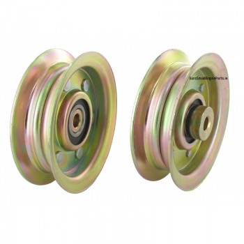 Replacement Husqvarna CTH135 CTH170 YTH150 YTH1542 & Jonsered ICT14 John Deere Deck Metal Tension Pulley 98mm Replacement Husqvarna CTH135 CTH170 YTH150 YTH1542 & Jonsered ICT14 John Deere Deck Metal Tension Pulley 98mm