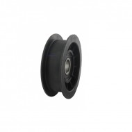 Replacement Husqvarna Honda Partner McCulloch John Deere Murray Stiga Flat Plastic Pulley Idler 85mm Replacement Husqvarna Honda Partner McCulloch John Deere Murray Stiga Flat Plastic Pulley Idler 85mm
