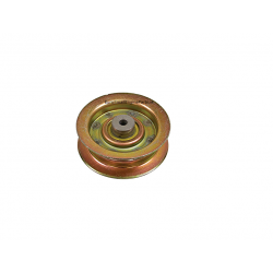 Replacement John Deere LT LTR 155 166 180 Flat Idler Metal Tension Idler Pulley 91mm Diameter