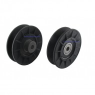 Replacement John Deere LT133 LT150 LT155 LT160 LT170 LT180 LT190 Plastic V-Pulley 72mm Replacement John Deere LT133 LT150 LT155 LT160 LT170 LT180 LT190 Plastic V-Pulley 72mm