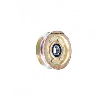 Replacement John Deere L110 L118 L120 L130 Flat Metal Tension Idler Pulley 92.1mm Diameter Replacement John Deere L110 L118 L120 L130 Flat Metal Tension Idler Pulley 92.1mm Diameter