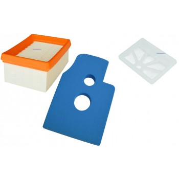 Replacement Makita DPC6410 DPC7311 Air Filter Set