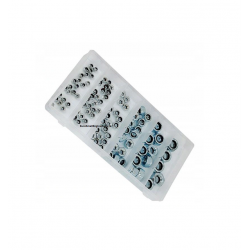 Replacement Metric Lock Nut Assortment 100 Piece