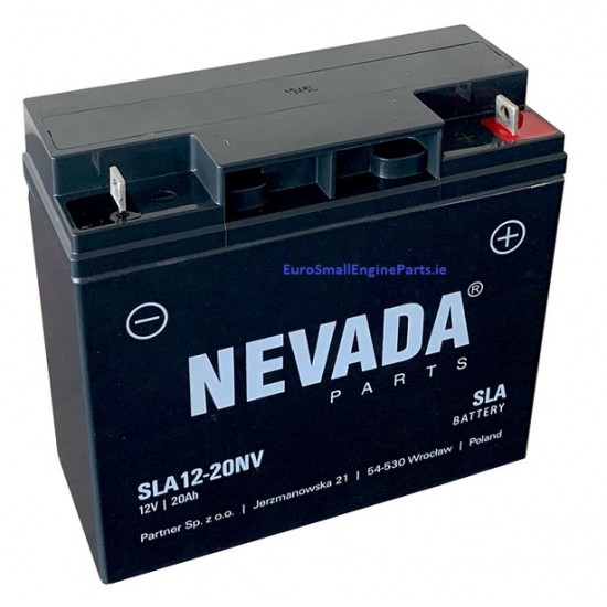 Replacement Honda Castelgarden John Deere Efco Simplicity Stiga Alko Nevada Battery SLA12-20 Gel Dry Replacement Honda Castelgarden John Deere Efco Simplicity Stiga Alko Nevada Battery SLA12-20 Gel Dry