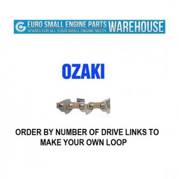 Ozaki Chain Loop 3/8" .058" (1,5mm) x Per Link Semi Chisel
