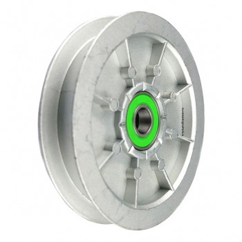 Genuine SOLO AL-KO T13-102SP-H T14-102HDE T13-102SP-H T13-74 T13-85 Flat Tension Pulley 99mm Genuine SOLO AL-KO T13-102SP-H T14-102HDE T13-102SP-H T13-74 T13-85 Flat Tension Pulley 99mm