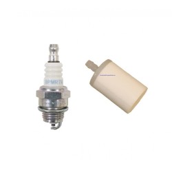 Replacement Husqvarna Chainsaw Service Kit Fuel Filter and Spark Plug
