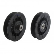 Replacement John Deere x300 x304 x320 x324 x360 V-Idler Plastic Pulley 101.6mm