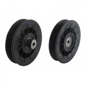 Replacement John Deere x300 x304 x320 x324 x360 V-Idler Plastic Pulley 101.6mm Replacement John Deere x300 x304 x320 x324 x360 V-Idler Plastic Pulley 101.6mm