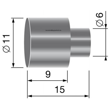 Replacement Sleeve for Cable Outer Ø 9,5mm Replacement Sleeve for Cable Outer Ø 9,5mm