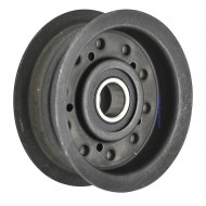 Genuine Solo Al-ko Metal Flat Idler Pulley 76mm Diameter Genuine Solo Al-ko Metal Flat Idler Pulley 76mm Diameter