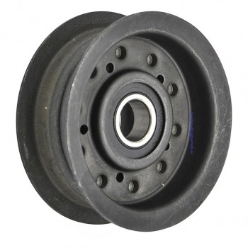 Genuine Solo Al-ko Metal Flat Idler Pulley 76mm Diameter Genuine Solo Al-ko Metal Flat Idler Pulley 76mm Diameter