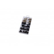 U Type Cushion Speed Clip With Screws Assortment 170 Piece U Type Cushion Speed Clip With Screws Assortment 170 Piece
