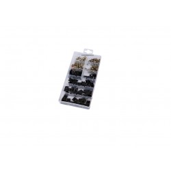 U Type Cushion Speed Clip With Screws Assortment 170 Piece