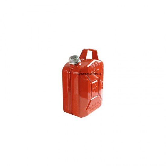Red Steel Fuel Tank / Jerry Can 5 Litre