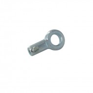 Steel wire swivel with eye Ø 8,0mm for cable Ø max 2,5mm Steel wire swivel with eye Ø 8,0mm for cable Ø max 2,5mm