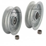 Replacement Husqvarna Ariens John Deere Flat pulley with Bearing 117,20mm O.D Replacement Husqvarna Ariens John Deere Flat pulley with Bearing 117,20mm O.D