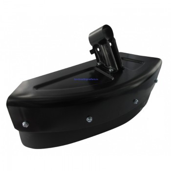 Replacement Strimmer Brushcutter Metal Grass Guard with Rubber Lower Flap(Ø 24, 26 & 28mm reducers) Replacement Strimmer Brushcutter Metal Grass Guard with Rubber Lower Flap(Ø 24, 26 & 28mm reducers)