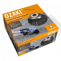 Replacement Ozaki Strimmer Brushcutter Brush Weed Removal Head 150MM Slope of 45° Replacement Ozaki Strimmer Brushcutter Brush Weed Removal Head 150MM Slope of 45°