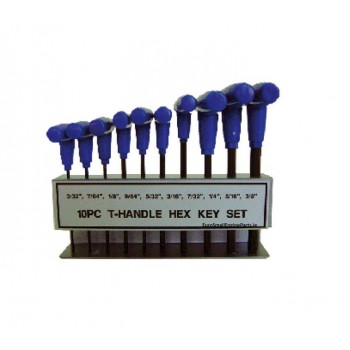 10 Piece T-Handle Hex Key Set Metric In Stand 10 Piece T-Handle Hex Key Set Metric In Stand