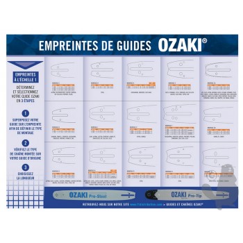 Ozaki Table Chart of Guide Bar Motor Mounts Ozaki Table Chart of Guide Bar Motor Mounts