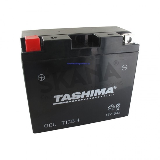 Battery Gel Agm 10A L:150 W:70 H:30mm Left Positive Tashima