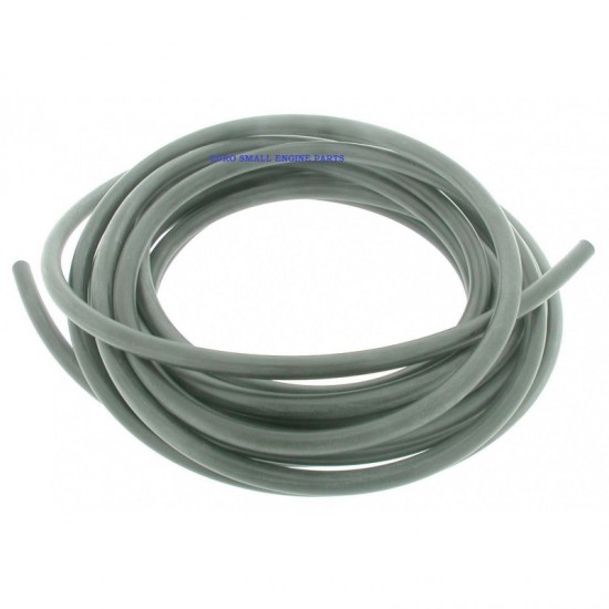 Replacement Tecomec Black rubber fuel hose. L: 5m Ø: ext:10mm Ø int: 4,5mm