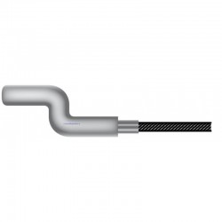Replacement Universal Cable Total length 2500mm Ø ext 1.4mm Replacement Universal Cable Total length 2500mm Ø ext 1.4mm
